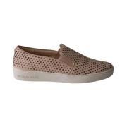 Pre-owned Leather sneakers Michael Kors Pre-owned , Pink , Dames