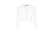 Scuba Shrug met Spiky Randen Rinascimento , White , Dames