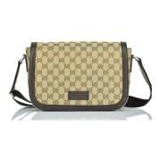 Beige Messenger Tas Original GG Model Gucci , Beige , Heren