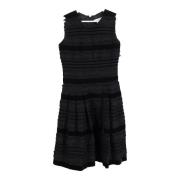 Pre-owned Wool dresses Oscar De La Renta Pre-owned , Black , Dames