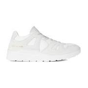 Witte Cross Trainer Sneakers Logo Common Projects , White , Heren