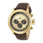 Vintage Heren Quartz Horloge Invicta Watches , Yellow , Heren