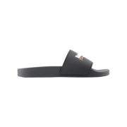 Rubber sandals Balenciaga , Black , Dames