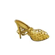 Pre-owned Leather sandals Emilio Pucci Pre-owned , Yellow , Dames