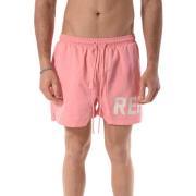 Nylon Kostuum met Elastische Taille Represent , Pink , Heren