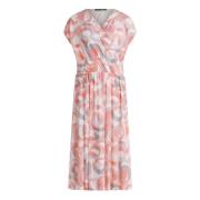 Gerimpelde Midi Jurk voor Zomerdagen Betty Barclay , Multicolor , Dame...