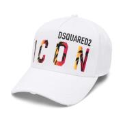 Caps Dsquared2 , White , Heren