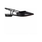 Ballerinas met open hiel Casadei , Black , Dames