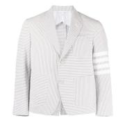 Klassieke Sportjas voor Mannen Thom Browne , Gray , Heren