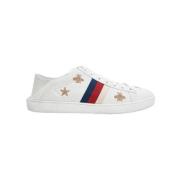 Pre-owned Fabric sneakers Gucci Vintage , White , Dames