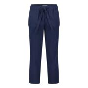 Casual elastische taille broek Betty & Co , Blue , Dames