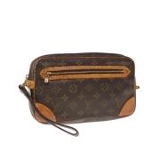 Pre-owned Canvas louis-vuitton-bags Louis Vuitton Vintage , Brown , Da...