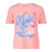 Glitterend Basic Shirt met Statement Print Betty Barclay , Pink , Dame...