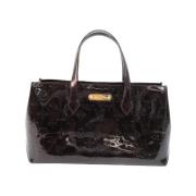 Pre-owned Cotton handbags Louis Vuitton Vintage , Red , Dames