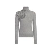 Kasjmier Kant Coltrui Trui Ermanno Scervino , Gray , Dames