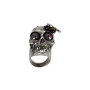 Pre-owned Silver rings Alexander McQueen Pre-owned , Gray , Dames