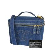 Pre-owned Denim chanel-bags Chanel Vintage , Blue , Dames