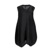 Pre-owned Polyester dresses Issey Miyake Pre-owned , Black , Dames