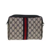 Pre-owned Leather gucci-bags Gucci Vintage , Multicolor , Dames