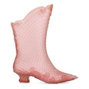 Roze Gesloten Court Boot met Studs Y/Project , Pink , Dames