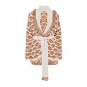 Sandstorm Canvas Cardigan Alanui , Multicolor , Dames