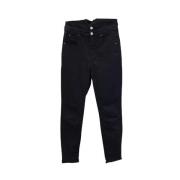 Pre-owned Cotton jeans Isabel Marant Pre-owned , Black , Dames