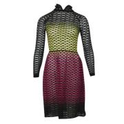 Pre-owned Polyester dresses Missoni Pre-owned , Multicolor , Dames