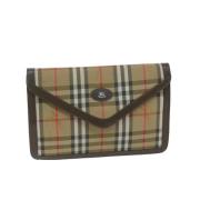 Pre-owned Nylon clutches Burberry Vintage , Multicolor , Dames