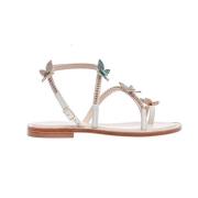 Groene Vlinder Sandalen Paola Fiorenza , Multicolor , Dames