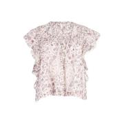 Pre-owned Cotton tops Isabel Marant Pre-owned , Multicolor , Dames