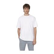 Ontspannen T-shirt met korte mouwen voor mannen Only & Sons , White , ...