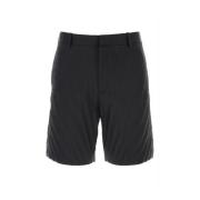 Zwarte Nylon Shorts Ss22 Valentino , Black , Heren