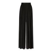 Zijden Zwarte Shorts Aw23 Dolce & Gabbana , Black , Dames