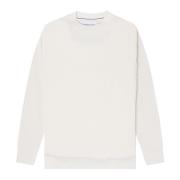 Ivory Heren Maglia Shirt Calvin Klein Jeans , White , Heren