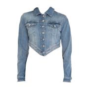 Blauwe Jeans Ss24 Dameskleding Liu Jo , Blue , Dames