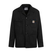 Zwarte Multi-pocket Jas Junya Watanabe , Black , Heren