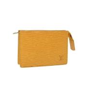 Pre-owned Leather louis-vuitton-bags Louis Vuitton Vintage , Yellow , ...