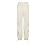 Wijde Off White Studio Broek Jane Lushka , White , Dames