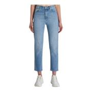 Hoge Slim Jeans Abrand Jeans , Blue , Dames