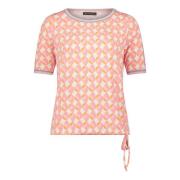 Casual Shirt met Tunnelkoord en Grafische Print Betty Barclay , Multic...