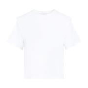 Wit Katoen Zelitos T-Shirt Isabel Marant , White , Dames
