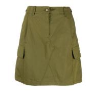 Cargo Mini Rok Kenzo , Green , Dames