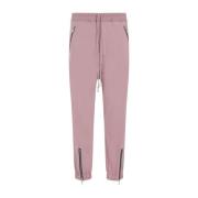 Roze & Paarse Broek Track Broek Rick Owens , Pink , Heren