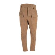 Pre-owned Cotton bottoms Balmain Pre-owned , Brown , Heren