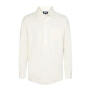 Terry Studio Polo Shirt Off White Nikben , White , Heren