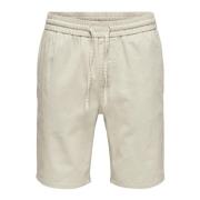 Ultiem Comfort Bermuda Shorts Only & Sons , Gray , Heren