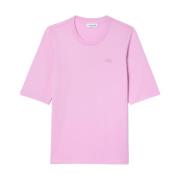 Roze T-shirts en Polos Lacoste , Pink , Dames