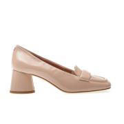 Zwarte Lakleren Pumps Halmanera , Beige , Dames