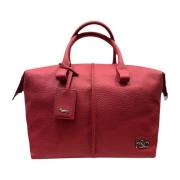 Rode Leren Crossbody Tas Harmont & Blaine , Red , Dames