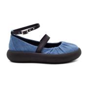 Blauwe Geruchte Ballerina Donut Schoenen Vic Matié , Blue , Dames